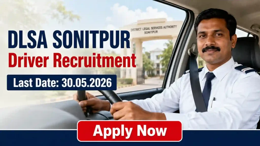 AMRUT Assam Technical Manager Recruitment 2026 JOB JUNCTION DLSA Sonitpur Driver Recruitment 2026 Notification