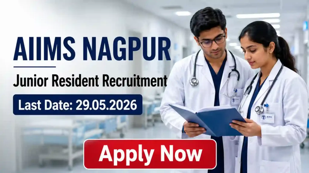BEL Project Engineer Recruitment 2026 JOB JUNCTION AIIMS Nagpur Junior Resident Recruitment 2026 Notification