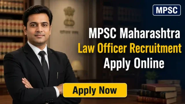 MPSC Law Officer Recruitment 2026 JOB JUNCTION MPSC Law Officer Recruitment 2026 Notification