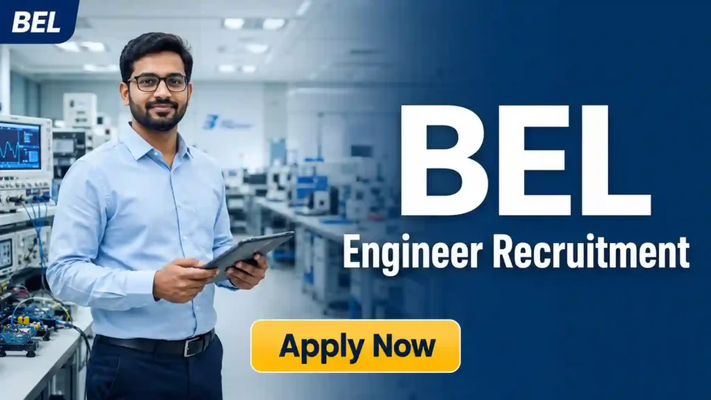 BEL Engineer Recruitment 2026 JOB JUNCTION BEL Engineer Recruitment 2026 Notification