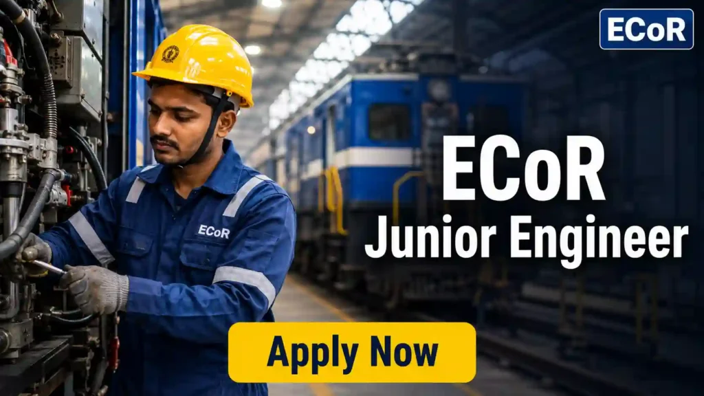 ECR Railway JE OP Recruitment 2026 JOB JUNCTION ECR Railway JE OP Recruitment 2026 Notification