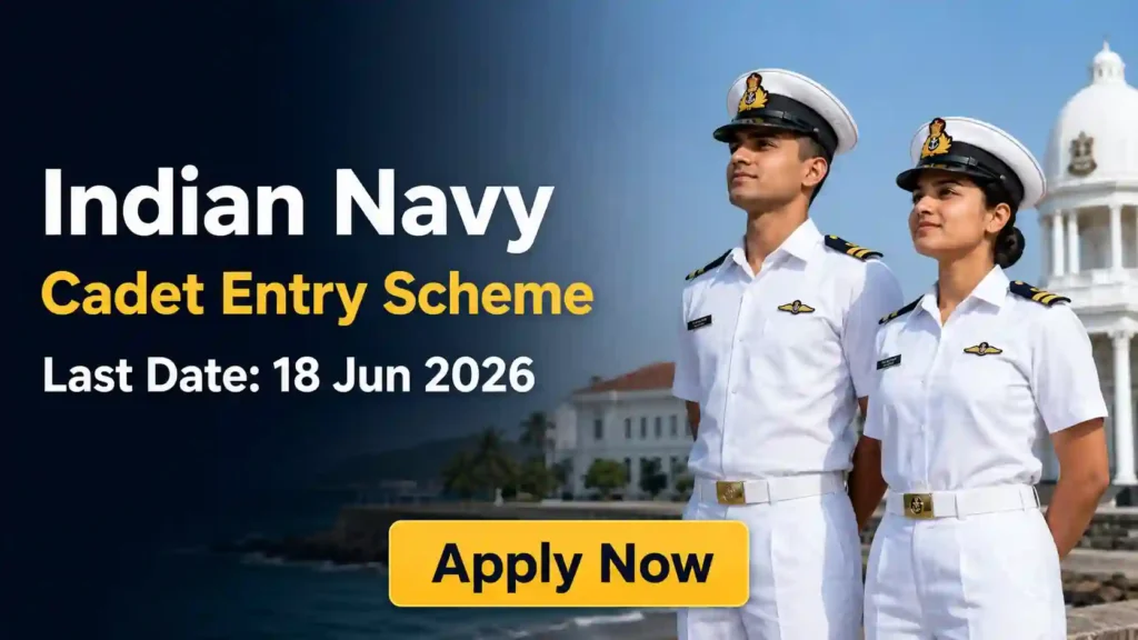 IAF AFCAT Recruitment 2026 JOB JUNCTION Indian Navy Cadet Entry Recruitment 2026 Notification