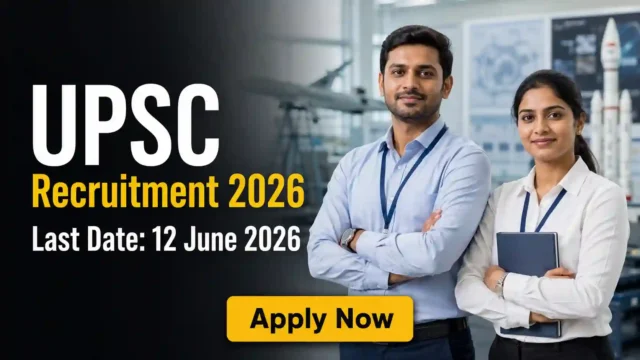 UPSC Recruitment May 2026 JOB JUNCTION UPSC Recruitment May 2026 Notification