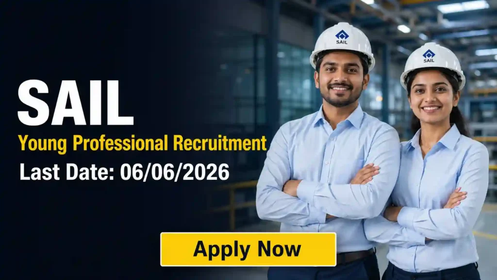 IIT Hyderabad RA Recruitment 2026 JOB JUNCTION SAIL Young Professional Recruitment 2026 Notification