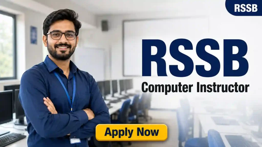 RSSB Computer Instructor Recruitment 2026 JOB JUNCTION RSSB Computer Instructor Recruitment 2026 Notification