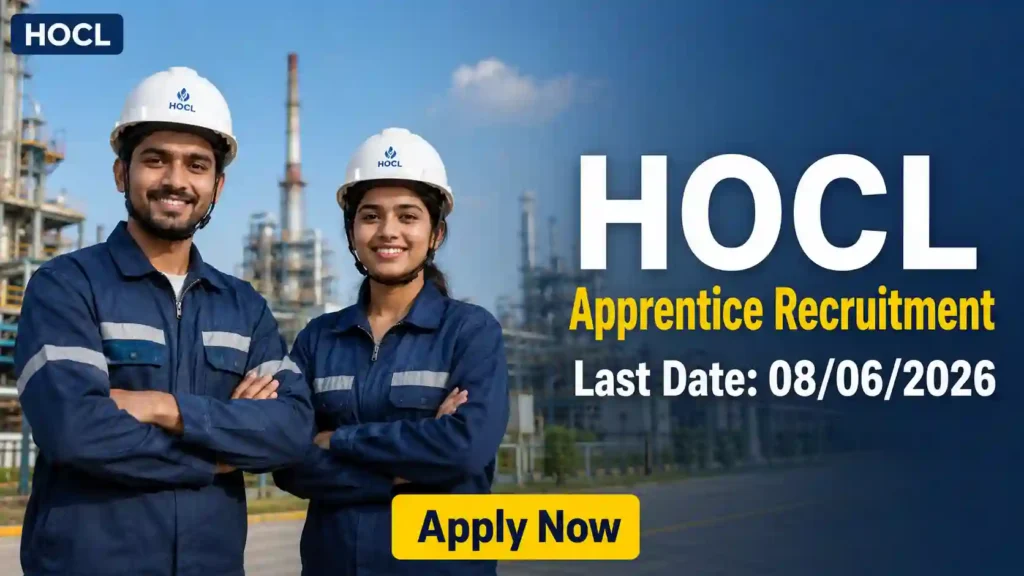 HOCL Apprentice Recruitment 2026 JOB JUNCTION HOCL Apprentice Recruitment 2026 Notification