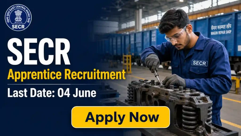MNSS Rai Driver Recruitment 2026 JOB JUNCTION SECR Apprentice Recruitment 2026 Notification