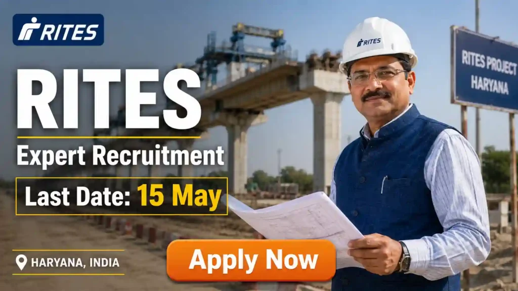 RITES Recruitment 2026 JOB JUNCTION RITES Recruitment 2026 Notification