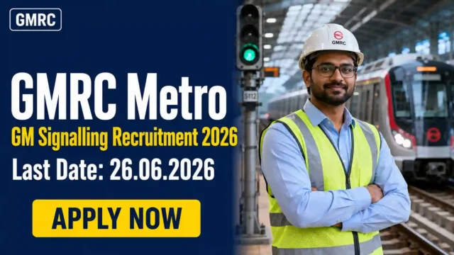 GMRC GM Recruitment 2026 JOB JUNCTION GMRC GM Recruitment 2026 Notification