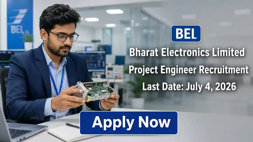 BEL Project Engineer Recruitment June 2026 JOB JUNCTION BEL Project Engineer Recruitment June 2026 Notification