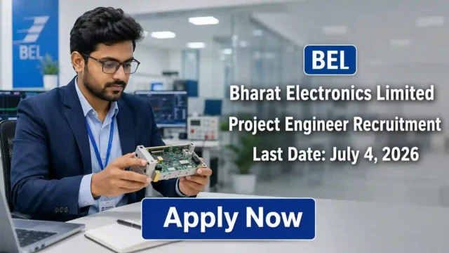 BEL Project Engineer Recruitment June 2026 JOB JUNCTION BEL Project Engineer Recruitment June 2026 Notification