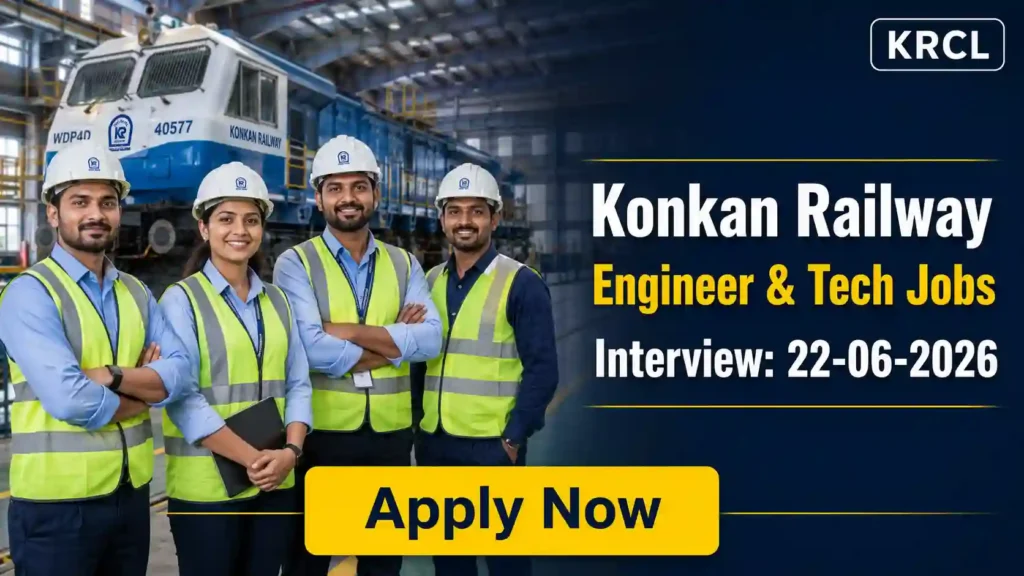 BSNL JTO Recruitment 2026 JOB JUNCTION KRCL Recruitment June 2026 Nottification