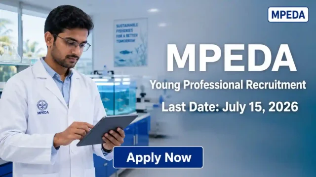 MPEDA Young Professional Recruitment 2026 JOB JUNCTION MPEDA Young Professional Recruitment 2026 Notification