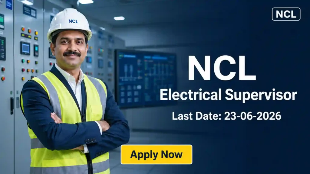 NBRC RA Recruitment 2026 JOB JUNCTION NCL Electrical Supervisor Recruitment 2026